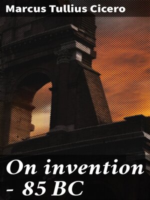 cover image of On invention — 85 BC